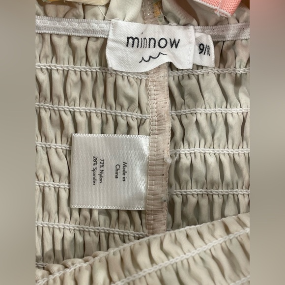 Minnow - girls citrus grove 2-piece swimsuit, size 9/10 - Picture 2 of 3